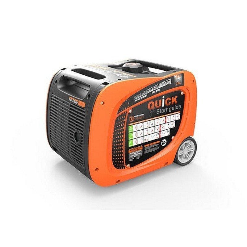 42f429d0-241f-4a44-980f-a7c0f76125c2 Benzine Elektrische Generator Genergy Baqueira RC 7000W - Afbeelding 1