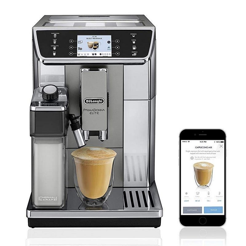6e63e209-c487-46d2-a9d7-212ea2472005 DeLonghi Volautomatische Koffiemachine ECAM 650.55 MS - Afbeelding 1