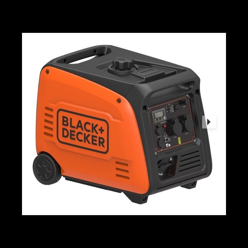 6fb3367f-d3f3-4b83-ab25-e578f25f1b07 BXGNi4000E Invertergenerator 3900W BLACK+DECKER - Afbeelding 1