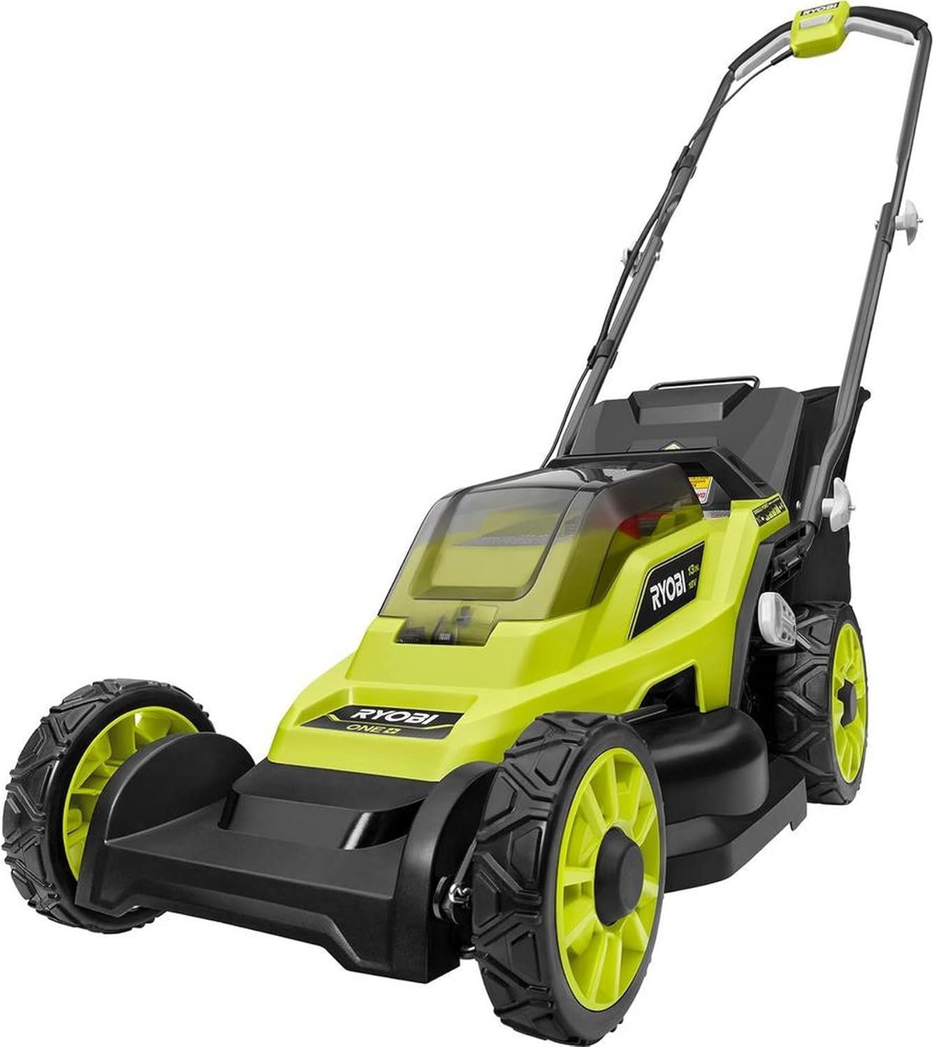 715vVlr8YQL._AC_SL1500_ Ryobi ONE+ 18V 13 inch snoerloze accu-loop-duwmaaier (alleen gereedschap) - Afbeelding 1