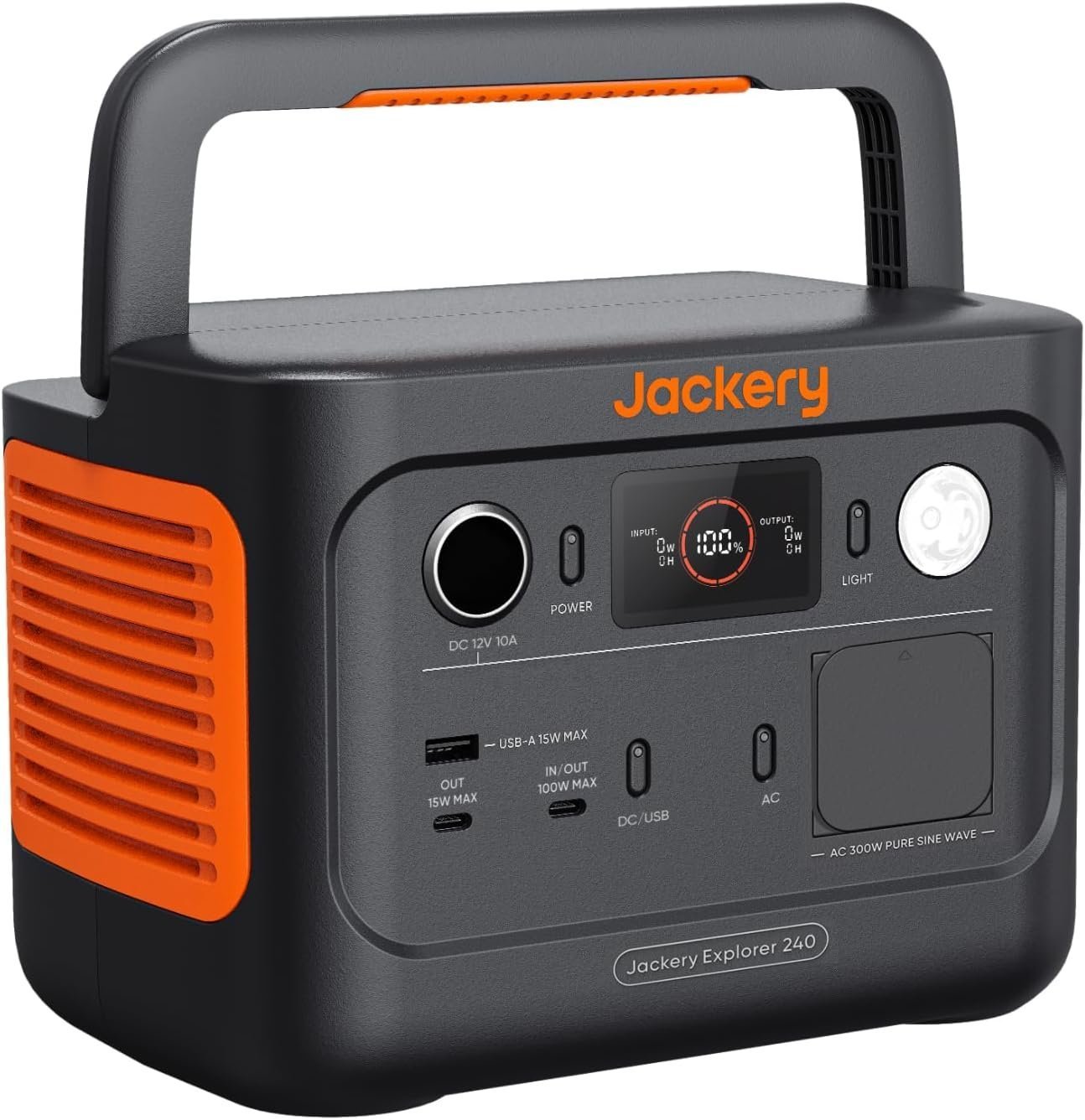 71dshCaJ-UL._AC_SL1500_ Jackery Zonnegenerator 240 v2 - Afbeelding 1