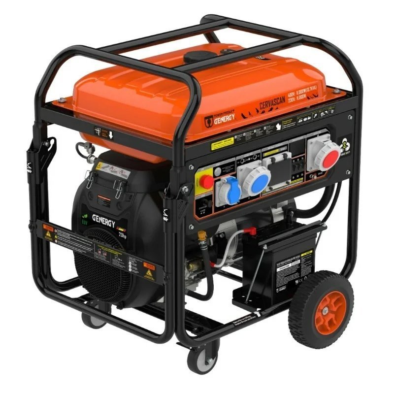 968130e0-3f47-4722-9b3b-f83073582094 Benzinegenerator Genergy Cervascán II-S DualVolt - Afbeelding 1
