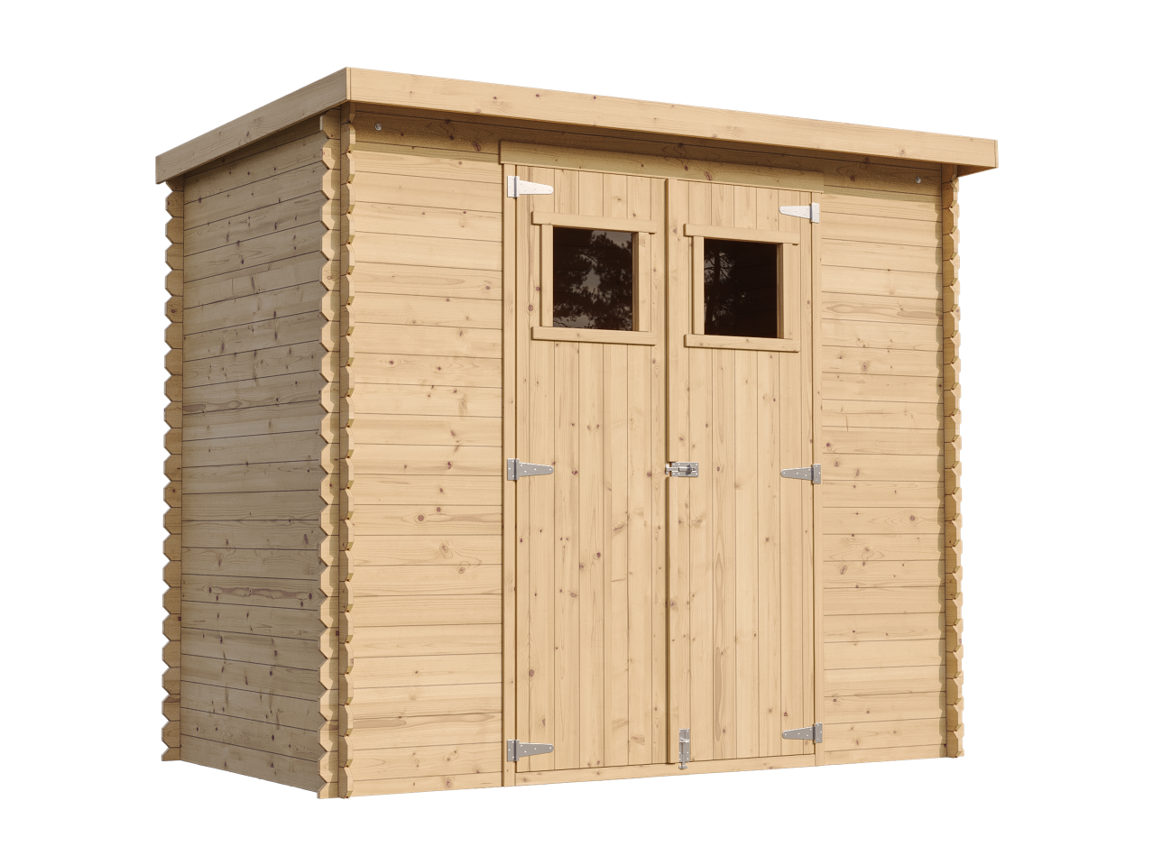 abri-de-jardin_250114013638_44211685 Timbela M310 Houten Tuinschuur 2,63 m2 - Afbeelding 1