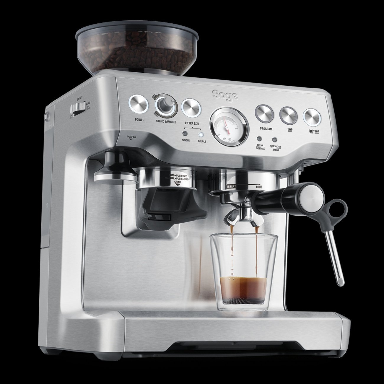 f27b70fb-1e22-4043-9c12-1ee1068287c7 de Barista Express™ met thermische melkkan - Afbeelding 1
